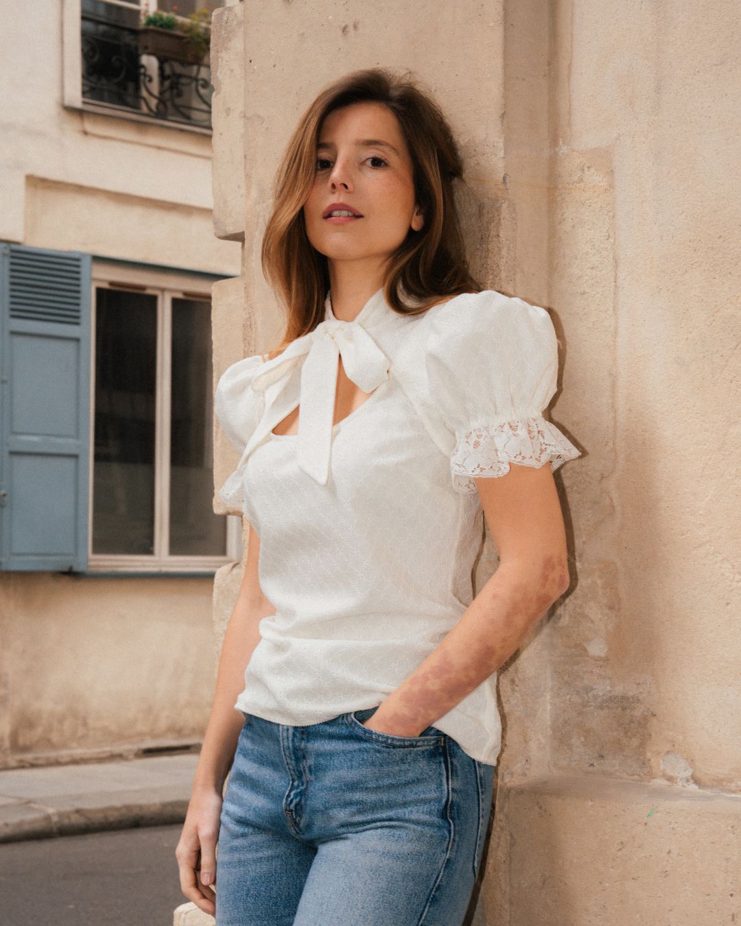 CHEMISE DEMY (col maxi)