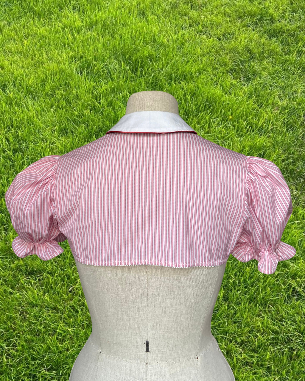 CHEMISE DEMY RAYÉE (rose/blanc)